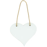 MDF Love Heart Plaque blank